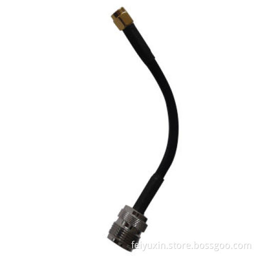 N Bulkhead Female to SMA Male, RG223 Cable Assembly